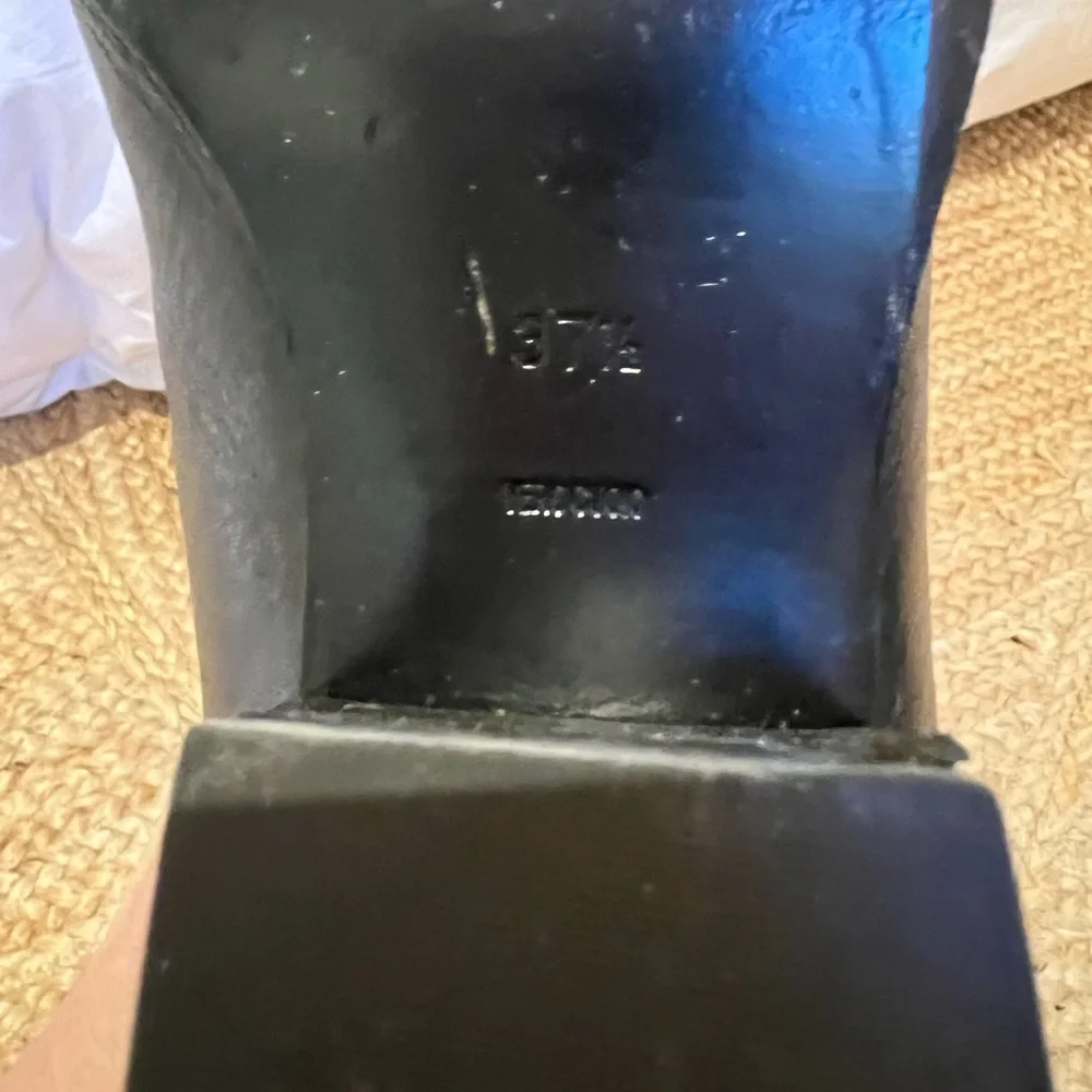 Alexander Wang over-the-knee tall black boots zip size women IT 37.5 / US 7.5 - Picture 10 of 13